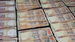 old 1000 Rs Banknotes | Old Indian Rs 1000 Notes