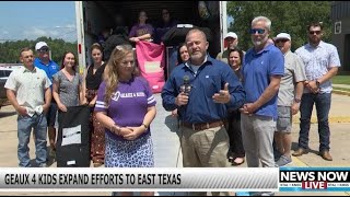 Geaux bags delivered to Shelby County for the first time
