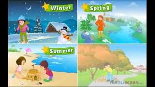 Learn  all about the four seasons at www.turtlediary.com