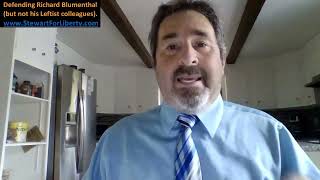 ABUSS -- Defending Richard Blumenthal. He has an excuse.