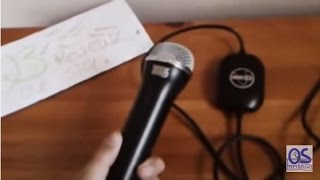 Video thumbnail for Logitech Wii/Xbox/PlayStation Rock Band USB Microphone Review: by OSReviews