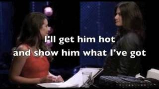 Poker Face - Glee [Instrumental with lyrics]