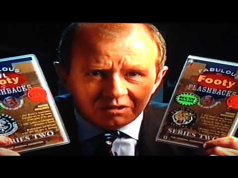 VHS promo AFL fabulous footy flashbacks series 2 1998