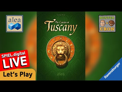 Let's Play - Brettspiel - Castles of Tuscany - Ravensburger