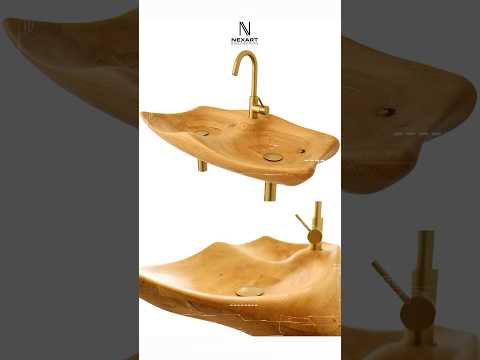 #Fusion 360 Geodesic Tool path - #5-Axis #CNC Machining an #Unique #Oak #Wood #Sink #NexArt.be