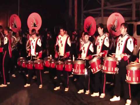 Firelands Falcons Drumline Postgame Show 2011: Vermilion Game (HD)