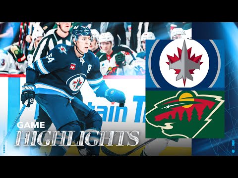 Winnipeg Jets vs. Minnesota Wild - Game Highlights