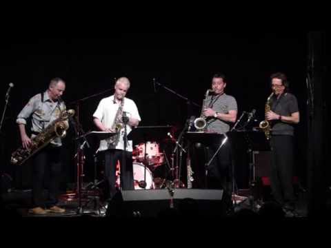 Saxofour and more - Live at Schlachthof, Wels, Austria, 2016-05-24 - 06. Happy B-Day from Saxofour