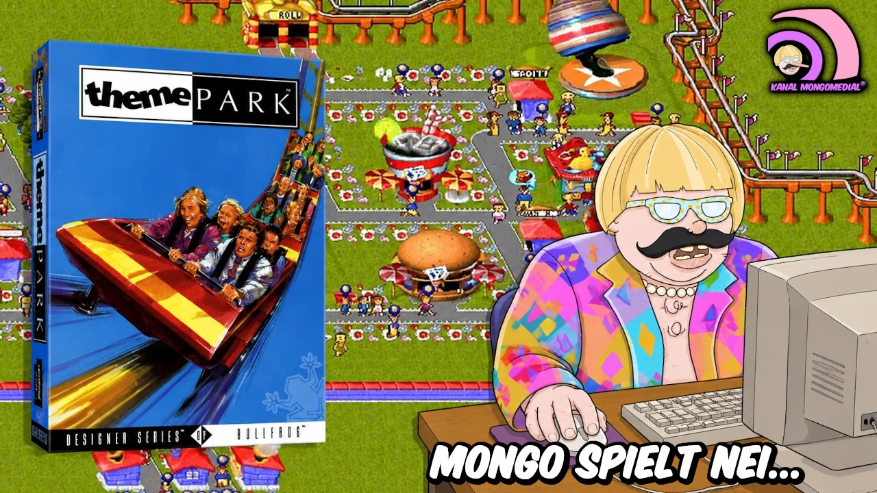Mongers spielt nei... THEME PARK (1994) Direktor Mongo verliert en Kontrolle!! EIS IS AUS!