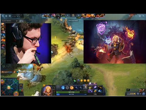 Miracle- INVOKER PERSONA GAMEPLAY!   | Moba Replays