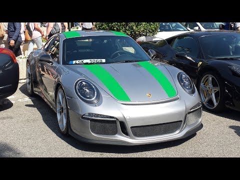 TOMAS BERDYCH DRIVES HIS PORSCHE 911 R IN MONACO | 2018 HQ