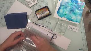 Alcohol Ink Card