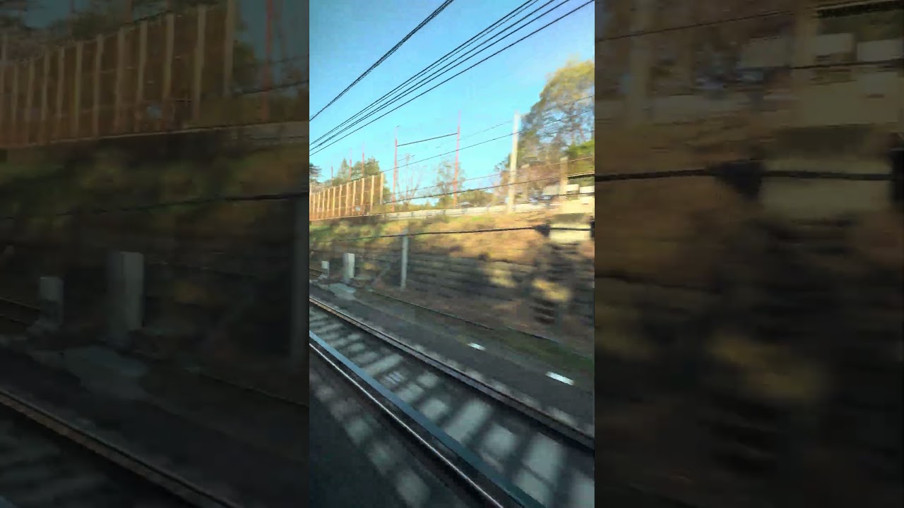 おはようございます。東海道新幹線です。#東海道新幹線 #新幹線 #鉄道 #shinkansen #東海道線 #東海道本線