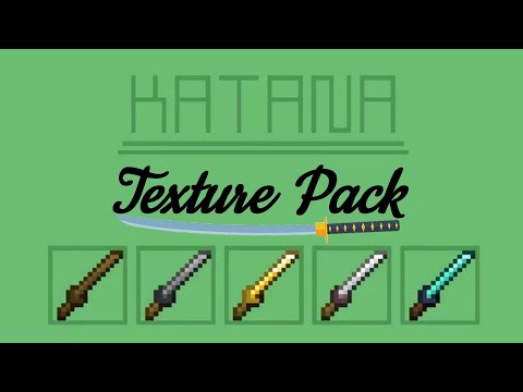 Katana Minecraft Texture Pack!