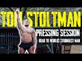 ROAD TO WORLD'S STRONGEST MAN | HEAVIEST PUSH PRESS I HAVE DONE! | Episode 16