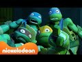 TMNT: Teenage Mutant Ninja Turtles | 15 MINUTEN aan Ninja Turtle-gevechten! ⚔️ | Nickelodeon