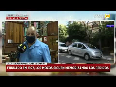 Visitamos el histórico bar “Café de García” en el barrio de Devoto (Parte 2) en Hoy Nos Toca