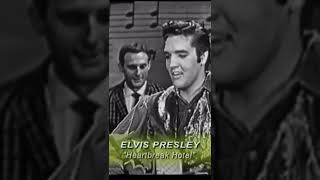Elvis Presley ￼ heartbreak hotel in 1957
