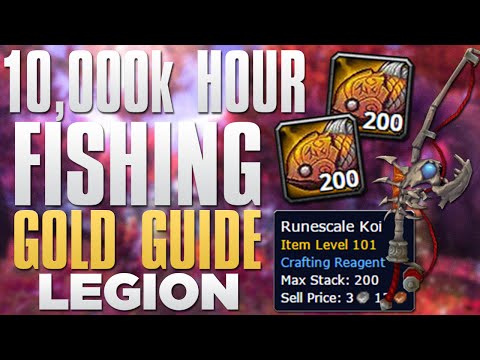 WoW Gold Farming: Runscale Koi Farming | 10,000+ Gold Fishing Guide!