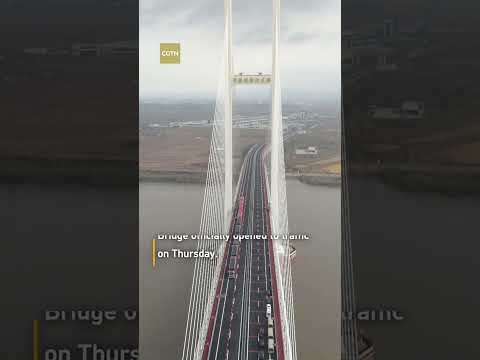 New China-DPRK border bridge over Yalu River opens to traffic
