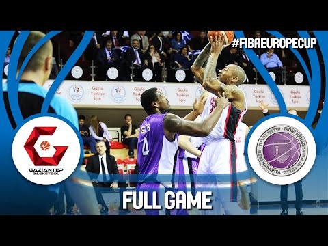 Gaziantep (TUR) v Ironi Nahariya (ISR) - Ro16 - Full Game - FIBA Europe Cup 2016/17