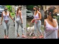 Malaika Arora Spotted At Bandra For Walk