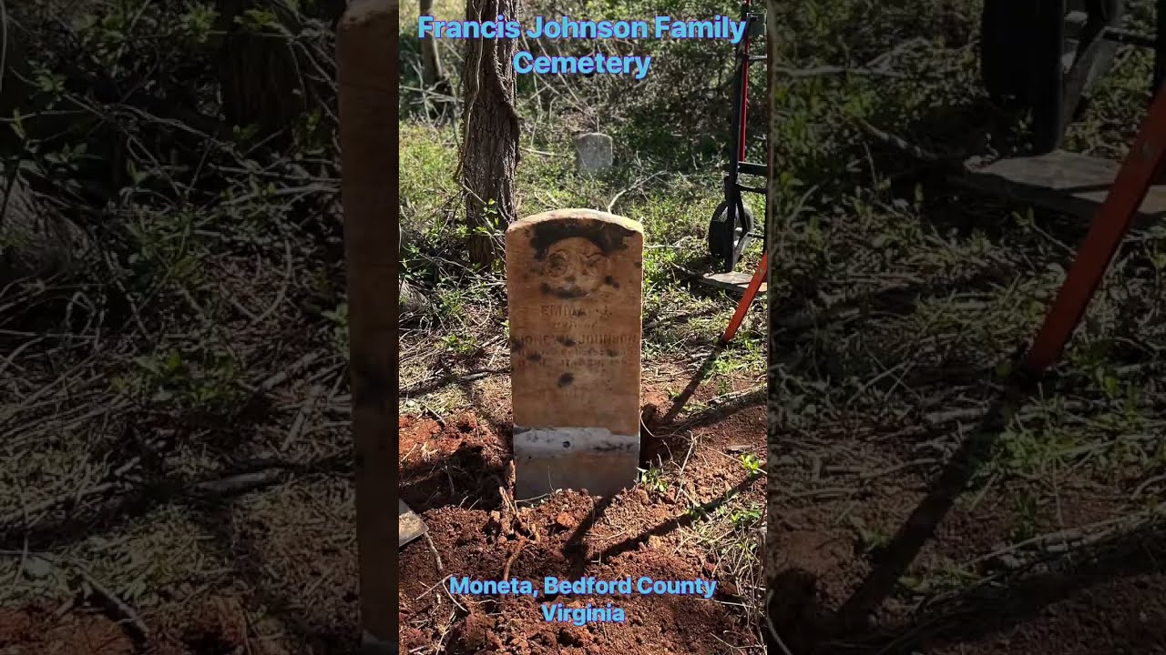Locating the marker for a suspected burial at the Francis Johnson Family Cemetery