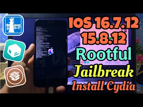 How to Jailbreak Rootful iOS 16.7.12/15.8.5 with WinRa1n | Install Cydia on iOS 16.7.12/15.8.5