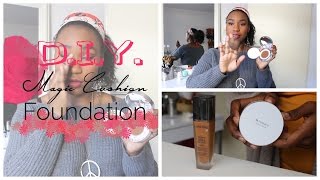 Korean Makeup Hack for dark skin! | DIY Korean Cushion Foundation