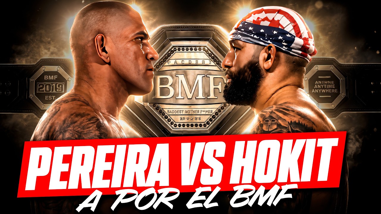 ¿ALEX PEREIRA vs. JOSH HOKIT POR EL BMF?