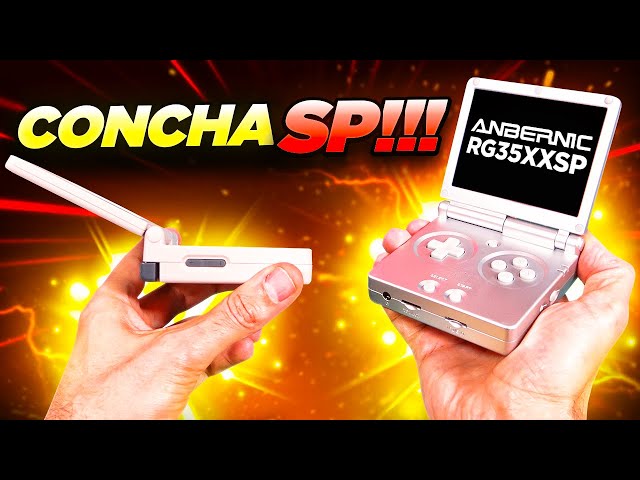Vídeo relacionado con CBDYWVR Funda de Transporte rígida para Anbernic RG35XXSP/RG35XXSP Flip/RG34XXSP/Gameboy Advance SP Retro Consola de Juegos portátil, Caja de Almacenamiento de Viaje para RG35XXSP con Bolsa de Malla