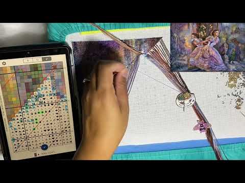 Flosstube#55 Stitch Along Session with My HAED Project The Mini Alternative Reality|Stitchery Lovers