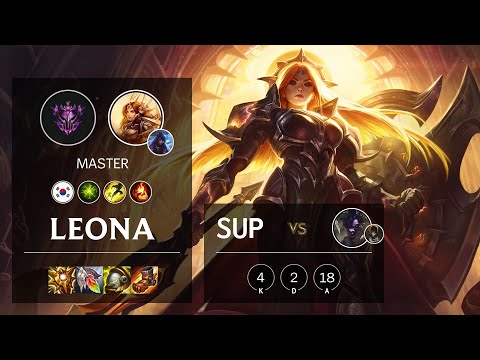 Leona Support vs Alistar - KR Master Patch 11.1