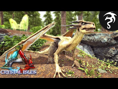 Taming Arduros! Plus the Hidden Potion! - Ep27 - Ark: Crystal Isles with Pyria!
