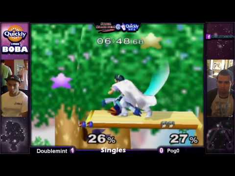 SSBM @ Quickly 9 - Doublemint Vs. pog0