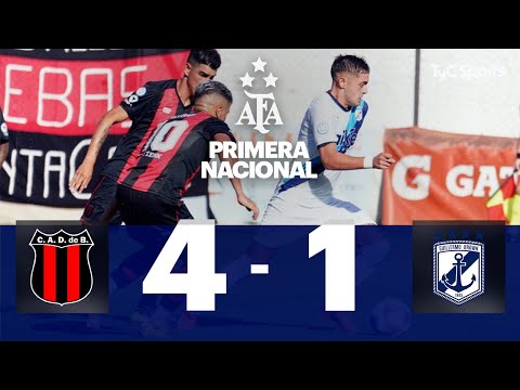 Defensores de Belgrano 4-1 Brown (PM) | Primera Nacional | Fecha 5 (Zona A)