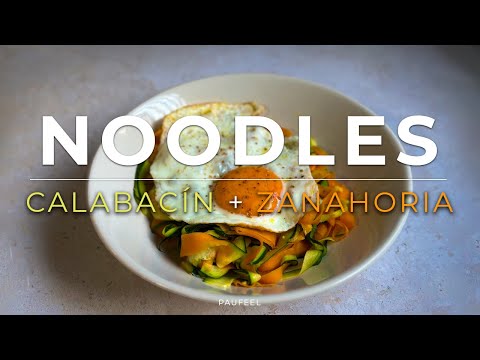 Te resuelvo la cena con UN CALABACÍN Y UNA ZANAHORIA #ideadecena #lowcarb