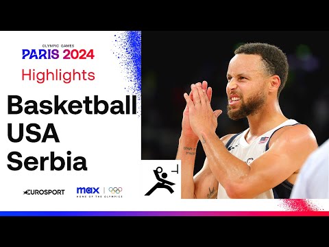 THRILLER IN PARIS! 🤩 | USA vs Serbia Men's Basketball Semi-Final Highlights | #Paris2024 #Olympics