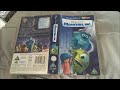 Opening And Closing To Monsters Inc A Original 2001 Film WDHE VHS United Kingdom 2002 RUL