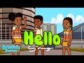 Hello Song | Swahili Greetings with Gracie’s Corner | Nursery Rhymes + Kids Songs