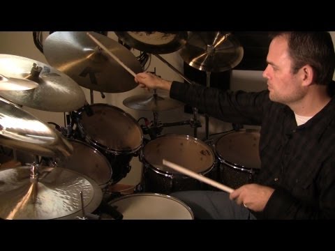 Double bass drum fast and long