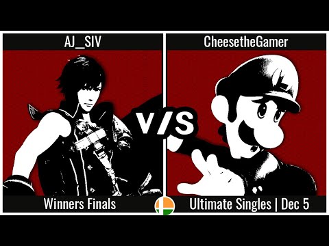 aj__siv (Chrom) vs Cheese (Luigi) - SSB India December - Winners Finals