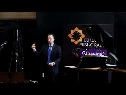 Scott O'Neil on Dvořák Symphony No  9 Walking Bass Line at CPR Classical Behind The Baton