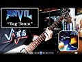 Anvil: "Tag Team" rhythm guitar cover. Greco MSV-60. Metal on Metal!