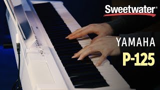 Video thumbnail for Yamaha P-125 Digital Piano Review by Sweetwater
