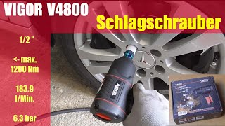 Vigor V4800 Schlagschrauber - Vorstellung & erste Anwendung - Impact Wrench