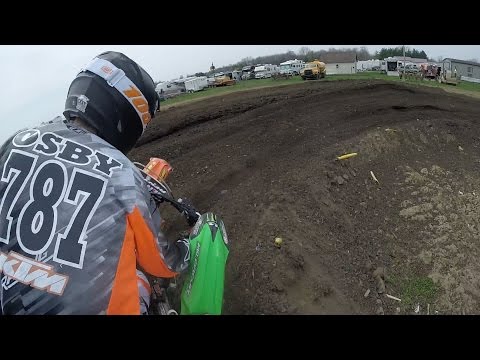 Mitchell Harrison & Josh Osby battle in 250A- Dirt Bike Addicts
