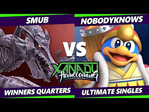 Xanadu Homecoming Winners Quarters - smub (Ridley) Vs. NobodyKnows (Dedede) Smash Ultimate - SSBU