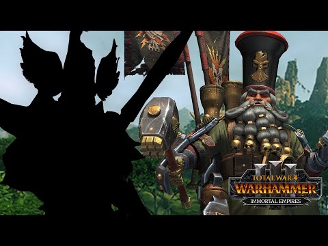 How To Kill Astrogoth - High Elves vs Chaos Dwarfs // Total War: WARHAMMER 3