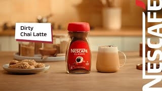 Nescafé Dirty Chai Latte with NESCAFÉ® Classic